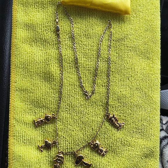 Other - Peanuts Limited Edition Gold Charm Necklace